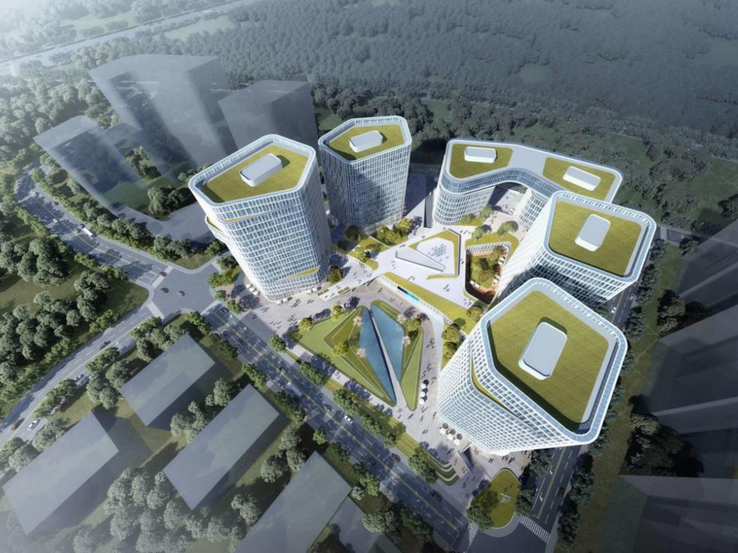 南京徐庄高新聚智园来了,项目位于玄武软件园二期用地范围内,总建筑